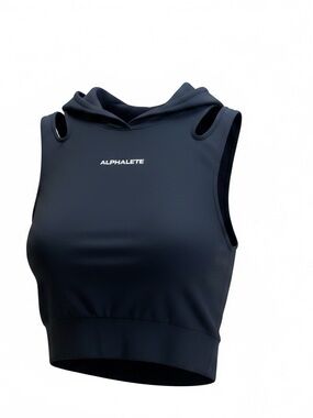 Alphalete Hoodie cropped tank top